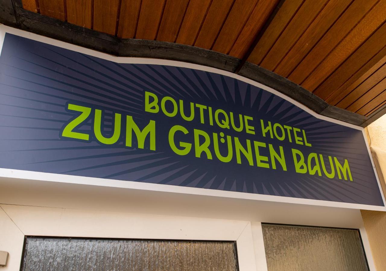 Boutique-Hotel Zum Grünen Baum Alzenau Extérieur photo